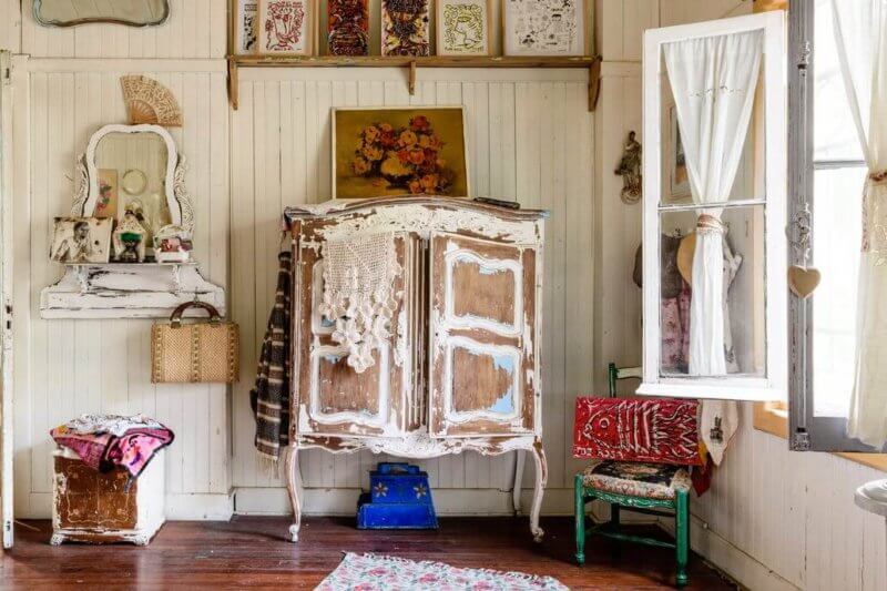 bohemian country home