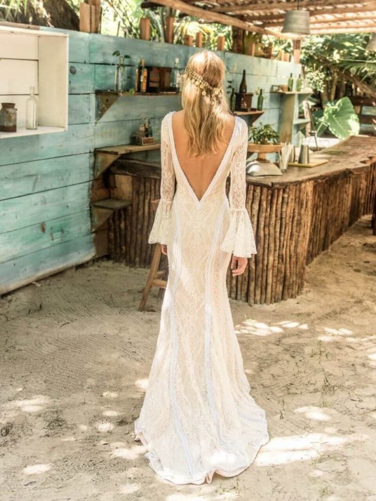 romantic boho wedding