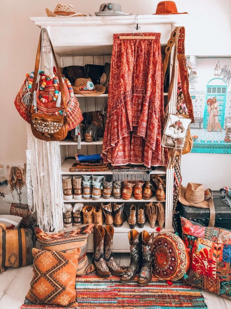 bohemian closet inspiration