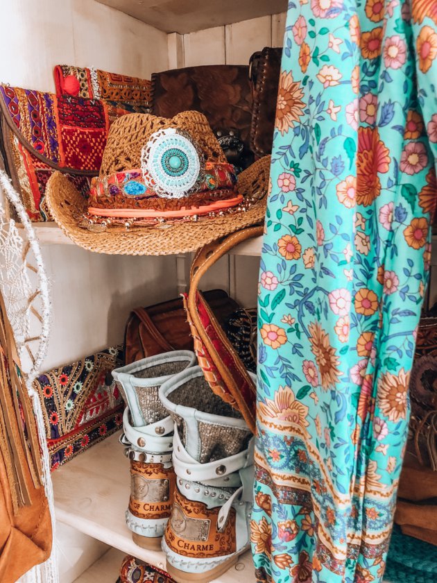 A sneak peek into my bohemian closet. Inspiration for the hippie girl!
