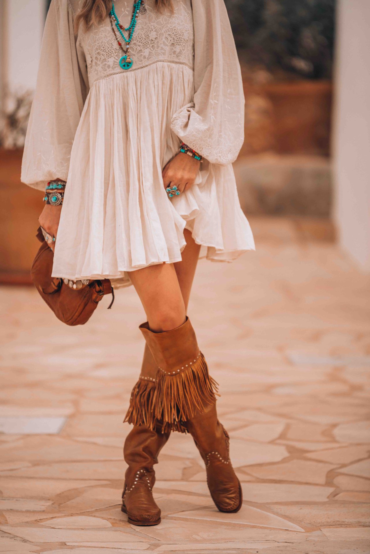 bohemian boots