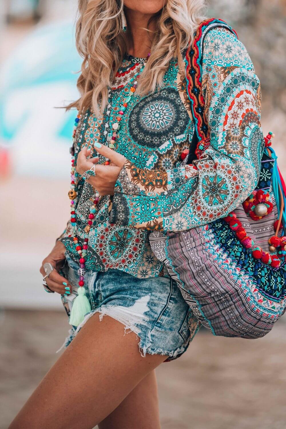 That colourful bohemian tunic that got everybody talking!