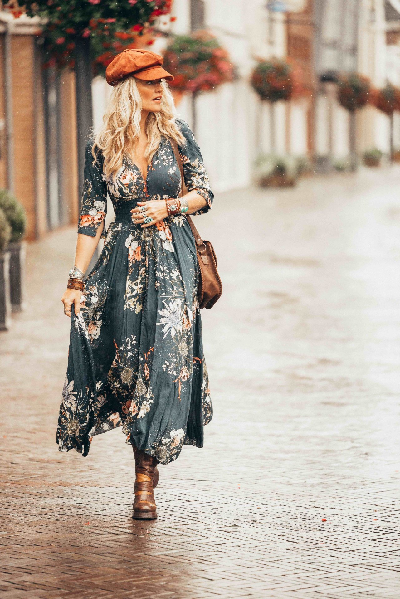 boho chic maxi