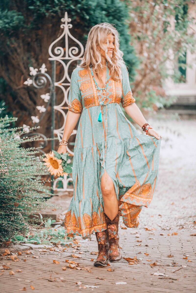 bohemian autumn style