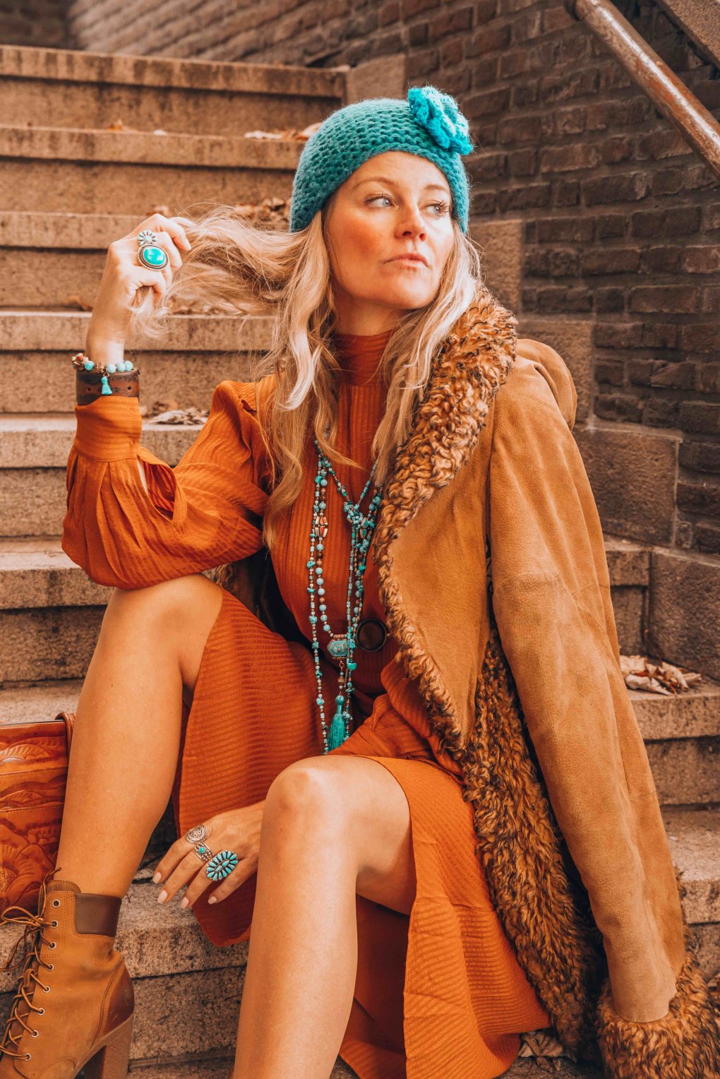 boho chic dress