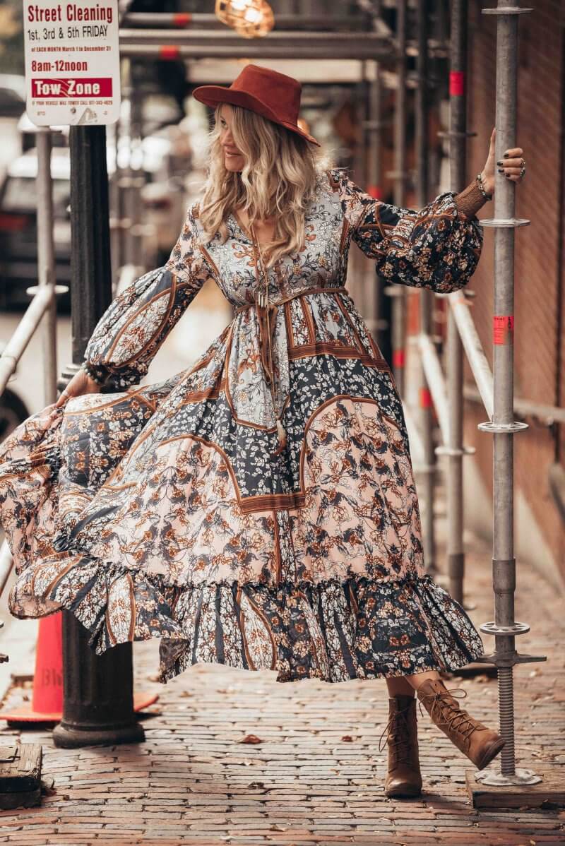 bohemian autumn clothing