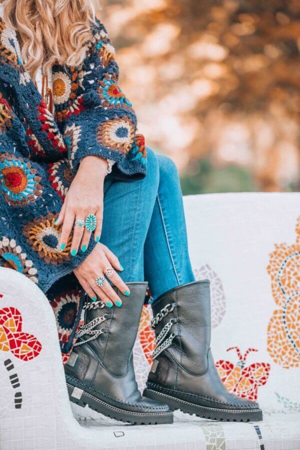 boho winter shoes