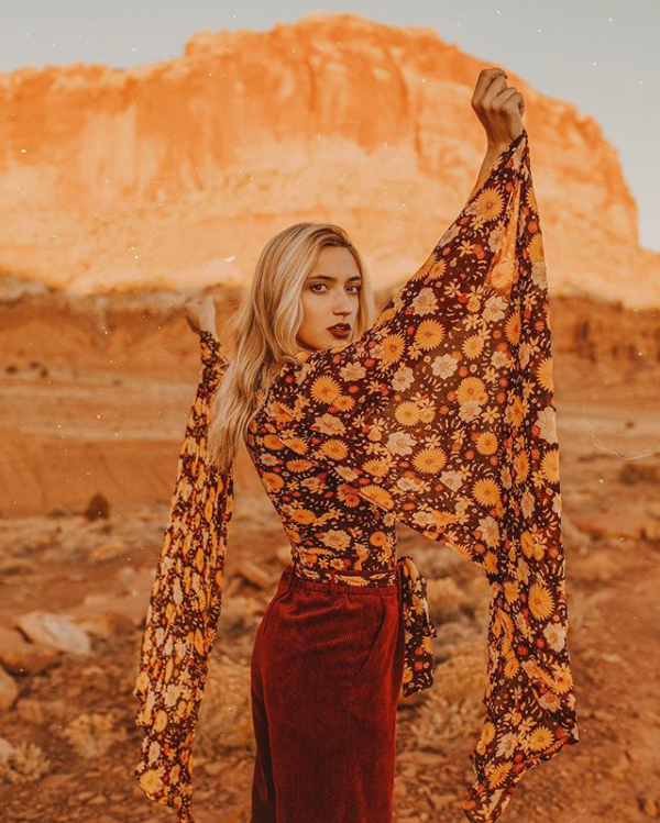 Bohemian Fashion Girls on Instagram: “She is looking gorgeous,  awesome..😍😻🤩 Look at her 👒 and her s…