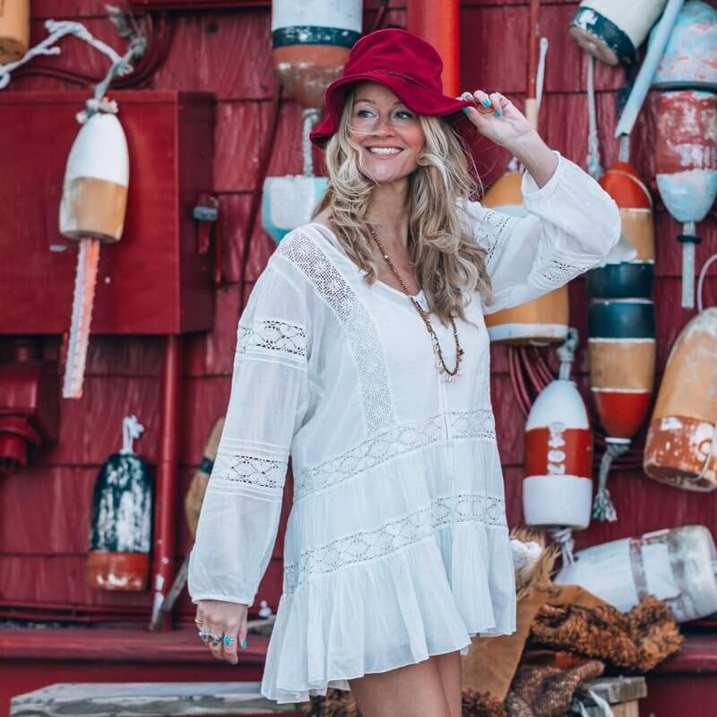 white dress FreePeople