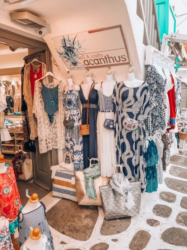 The Ultimate Guide for Shopping in Mykonos