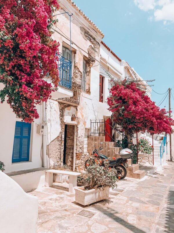 The streets of Tinos