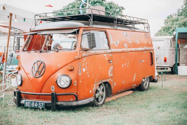 cool hippie vans