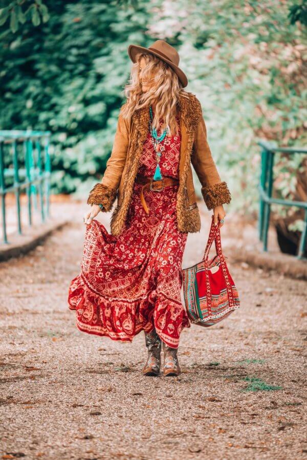 bohemian fall look 