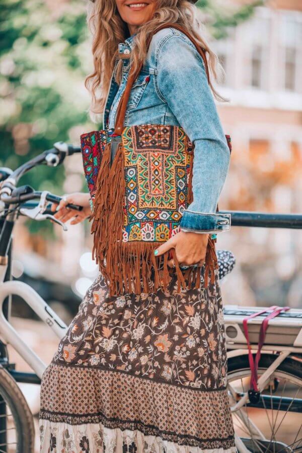 boho chic city look 