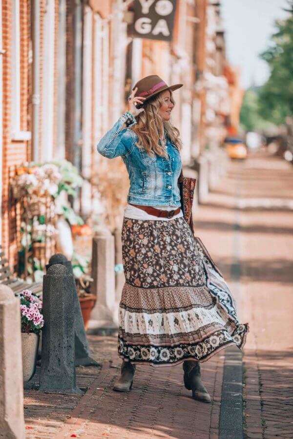 boho chic city look 