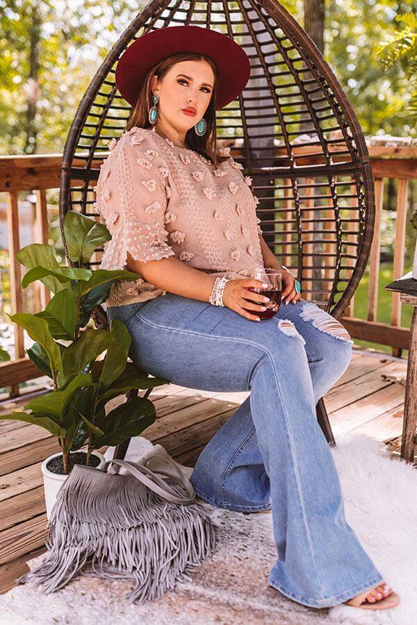 plus size bohemian fashion