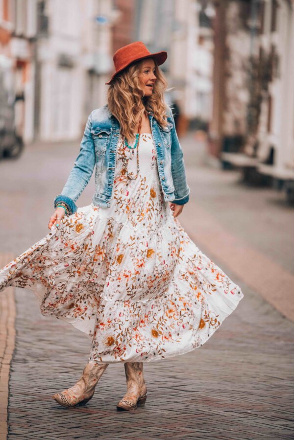 bohemian style long dresses