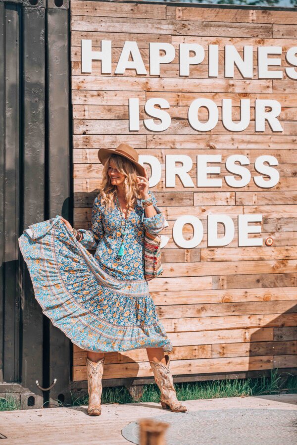 perfect boho maxi dress 