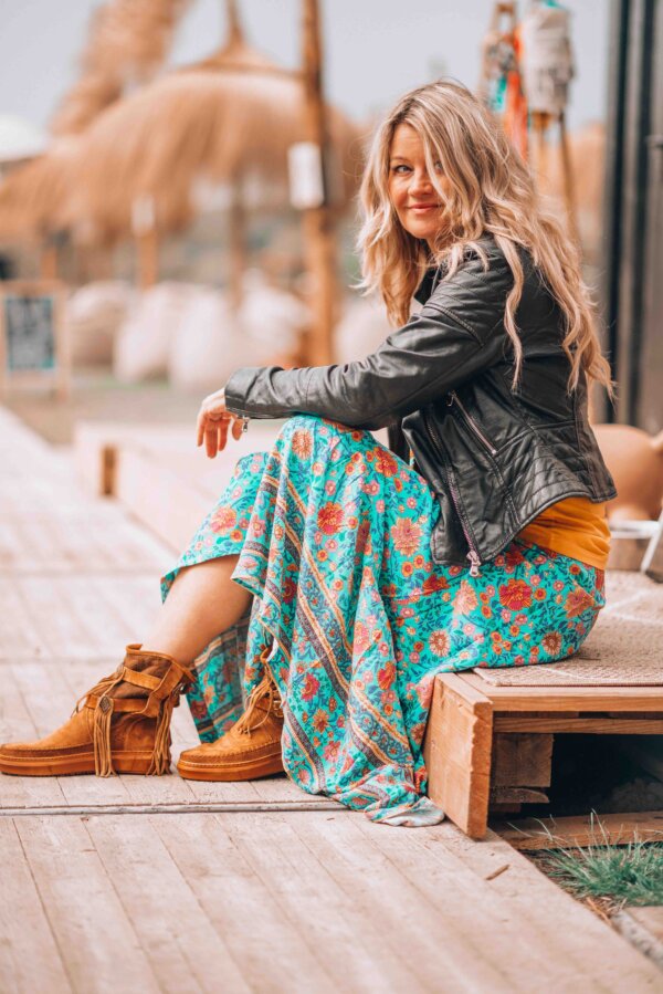 Cute boho boots Styled by Ibizabohogirl