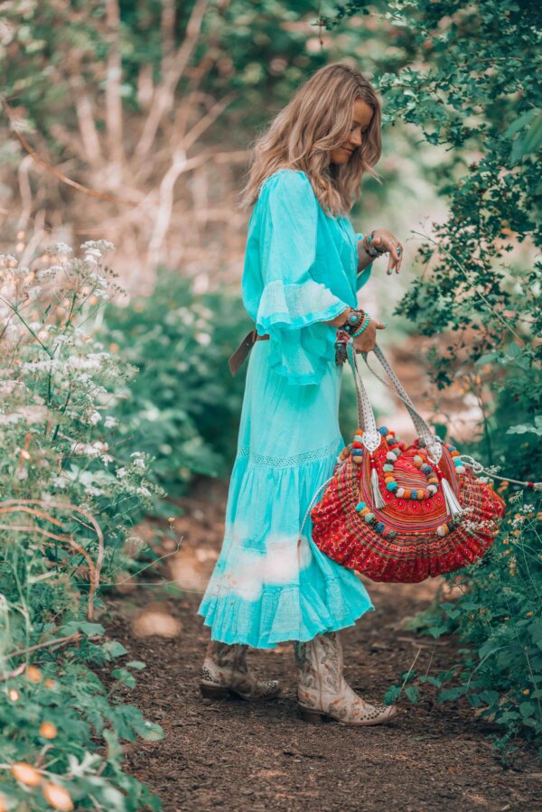 Turquoise bohemian look by Ibizabohogirl